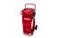 Ballon de football POWERCART® Rouge/Blanc