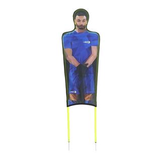Lot de 3 mannequins flexibles imprimés - Bleu