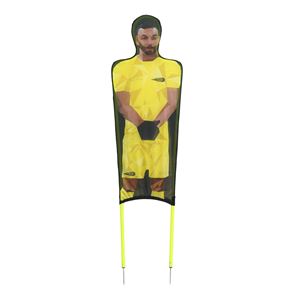 Lot de 3 mannequins flexibles imprimés - Jaune