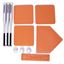 Kit de 3 bâtons en aluminium, 3 balles de baseball et bases