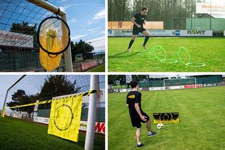 Kit d'entraînement d'attaquant de finition - avec ballons