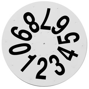Disques numérotés de rechange pour tous les Match Pointer