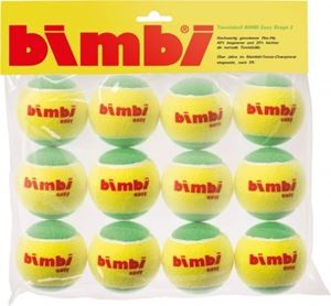 Balle de tennis BIMBI Easy Stage 2 - paquet de 12