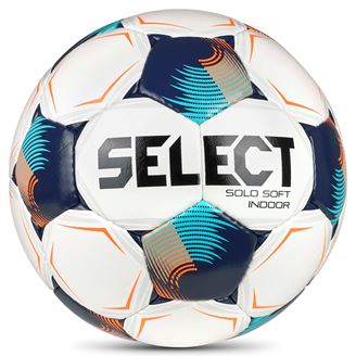 Football - Solo Soft Indoor - White/Blue / 4