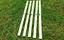Afbeelding van 5 witte palen van 80 cm