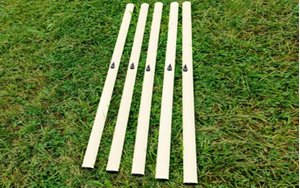 Image de Lot de 5 jalons blanc 80cm