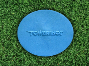 Image de Paquet de 12 disques de marquage bleu 20 cm