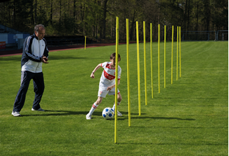 Afbeelding van 160cm Gele slalompalen
